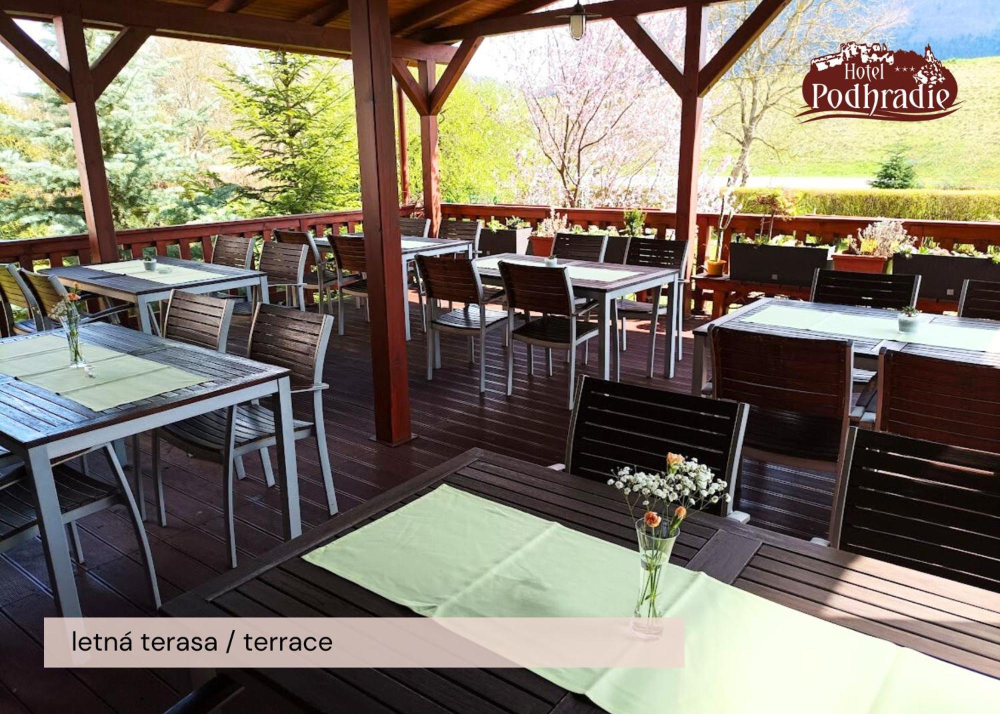 Hotel Podhradie Поважска-Бистрица Экстерьер фото