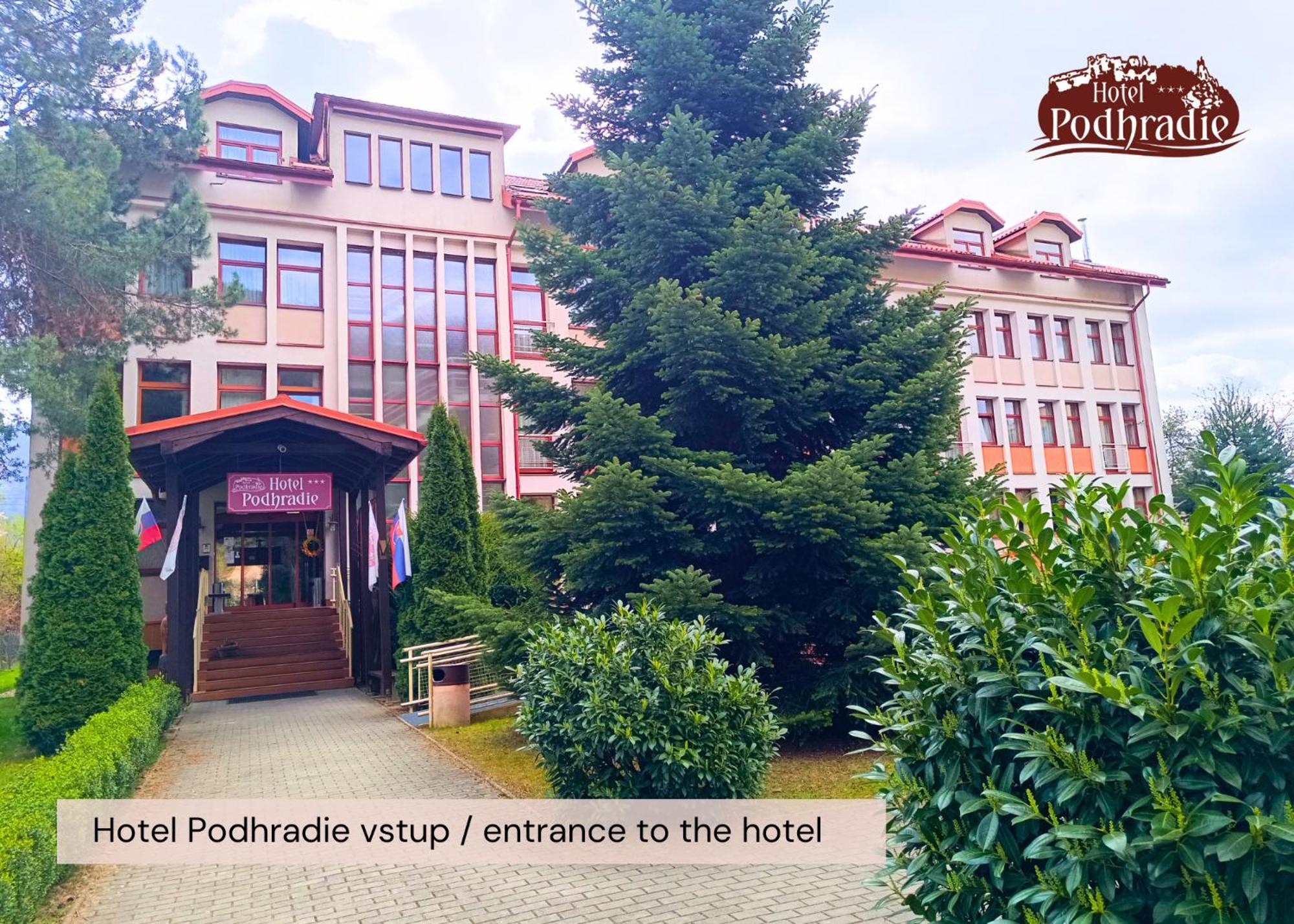 Hotel Podhradie Поважска-Бистрица Экстерьер фото